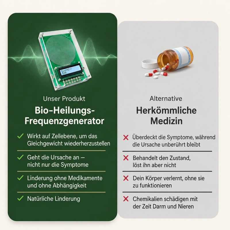 Bio-Healing Frequenzgenerator – Die natürliche Lösung, auf die dein Körper gewartet hat